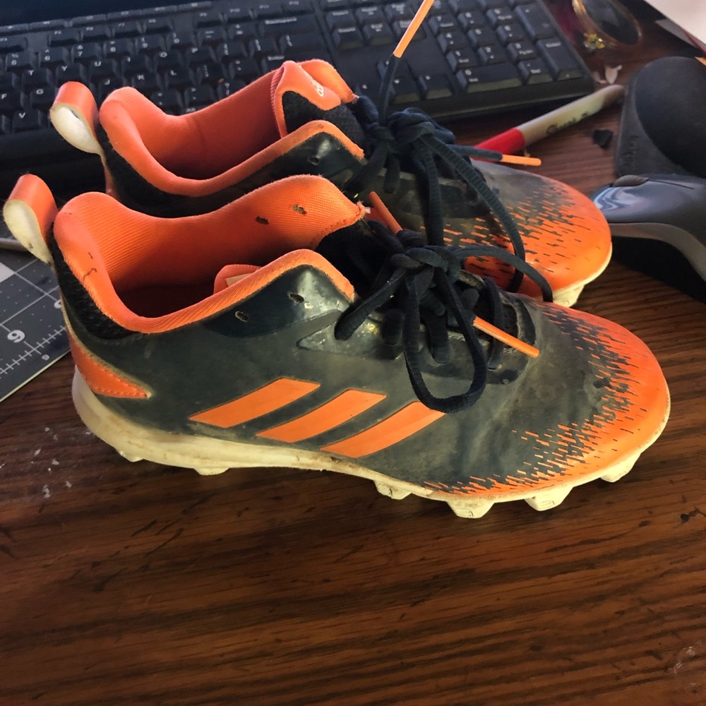 Boys adidas baseball cleats